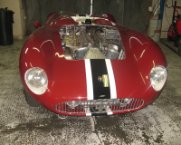 MASERATI 300 S - Capot ouvert