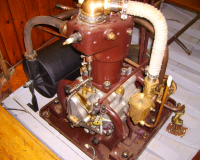 Moteur GAILLARDET 1899 - Monté