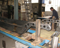 Chassis T 57 en cours de réalisation