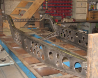 Chassis T 57 en cours de réalisation