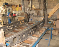 Chassis T 57 en cours de réalisation