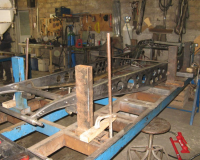 Chassis T 57 en cours de réalisation